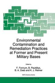 Cover von Environmental Contamination and Remediation Practices at Former and Present Military Bases