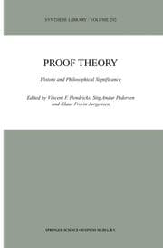 Cover von Proof Theory