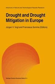 Cover von Drought and Drought Mitigation in Europe