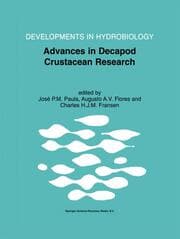 Cover von Advances in Decapod Crustacean Research