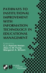 Cover von Pathways to Institutional Improvement with Information Technology in Educational Management