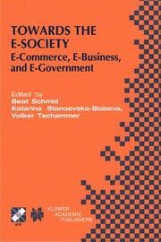 Cover von Towards the E-Society