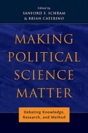 Cover von Making Political Science Matter