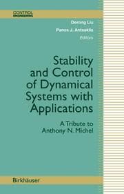 Cover von Stability and Control of Dynamical Systems with Applications