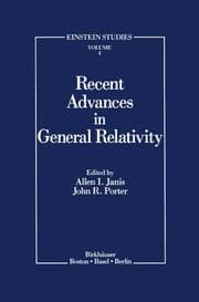 Cover von Recent Advances in General Relativity