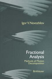 Cover von Fractional Analysis