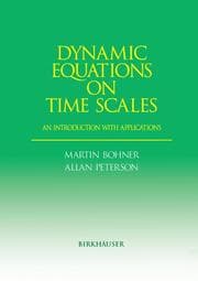 Cover von Dynamic Equations on Time Scales