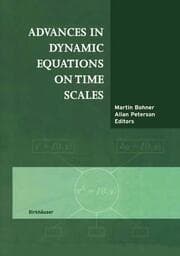 Cover von Advances in Dynamic Equations on Time Scales
