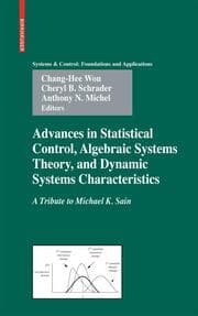 Cover von Advances in Statistical Control, Algebraic Systems Theory, and Dynamic Systems Characteristics