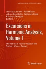 Cover von Excursions in Harmonic Analysis, Volume 1