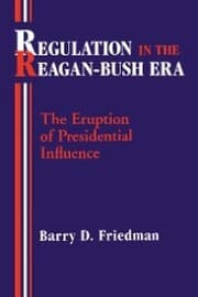 Cover von Regulation in the Reagan-Bush Era