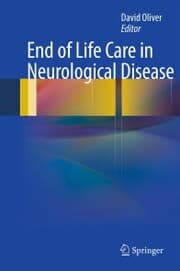 Cover von End of Life Care in Neurological Disease