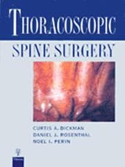 Cover von Thoracoscopic Spine Surgery