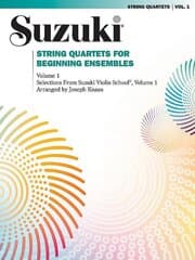 Cover von String Quartets for Beginning Ensembles 1