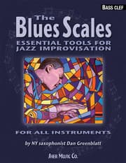 Cover von The Blues Scales - Bass Clef