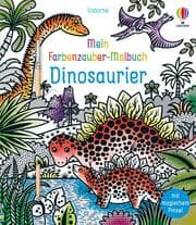 Cover von Mein Farbenzauber-Malbuch: Dinosaurier