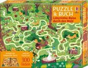 Cover von Puzzle & Buch: Labyrinthe-Reise durch den Wald