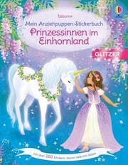 Cover von Mein Anziehpuppen-Stickerbuch: Prinzessinnen im Einhornland