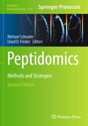Cover von Peptidomics