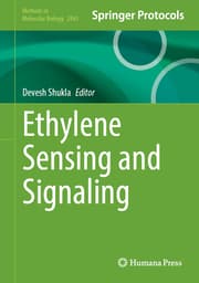 Cover von Ethylene Sensing and Signaling