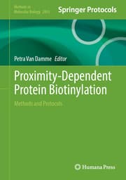 Cover von Proximity-Dependent Protein Biotinylation