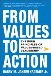 Cover von From Values to Action: The Four Principles of Values-Based Leadership