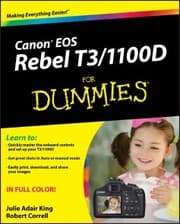 Cover von Canon EOS Rebel T3/1100D For Dummies