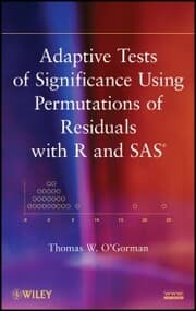 Cover von Adaptive Tests of Significance Using Permutations of Residuals with R and SAS
