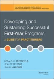 Cover von Developing and Sustaining Successful First-Year Programs