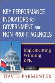 Cover von Key Performance Indicators for Government and Non Profit Agencies