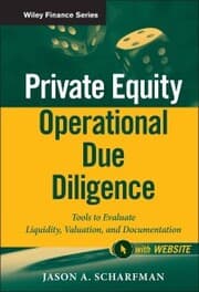 Cover von Private Equity Operational Due Diligence
