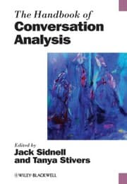Cover von The Handbook of Conversation Analysis