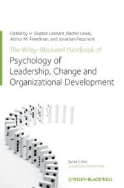 Cover von The Wiley-Blackwell Handbook of the Psychology of Leadership, Change, and Organizational Development