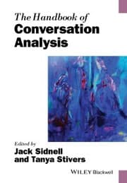 Cover von The Handbook of Conversation Analysis