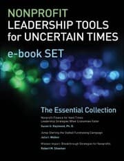 Cover von Nonprofit Leadership Tools for Uncertain Times e-book Set