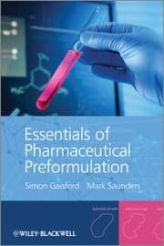 Cover von Essentials of Pharmaceutical Preformulation