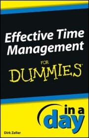 Cover von Effective Time Management In a Day For Dummies