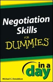 Cover von Negotiating Skills In a Day For Dummies
