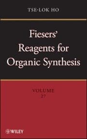 Cover von Fiesers' Reagents for Organic Synthesis, Volume 27