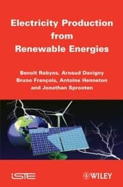 Cover von Electricity Production from Renewable Energies