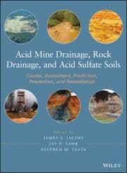 Cover von Acid Mine Drainage, Rock Drainage, and Acid Sulfate Soils