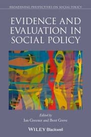 Cover von Evidence and Evaluation in Social Policy