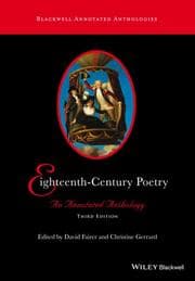 Cover von Eighteenth-Century Poetry