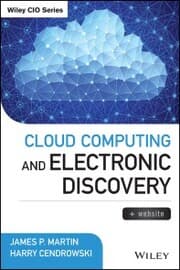 Cover von Cloud Computing and Electronic Discovery