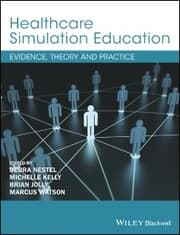 Cover von Healthcare Simulation Education