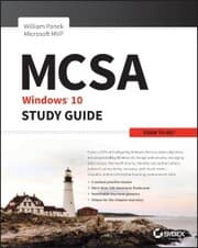 Cover von MCSA Microsoft Windows 10 Study Guide