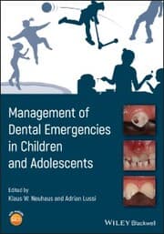 Cover von Management of Dental Emergencies in Children and Adolescents