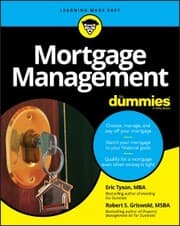 Cover von Mortgage Management For Dummies