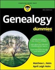 Cover von Genealogy For Dummies