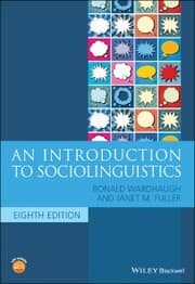 Cover von An Introduction to Sociolinguistics